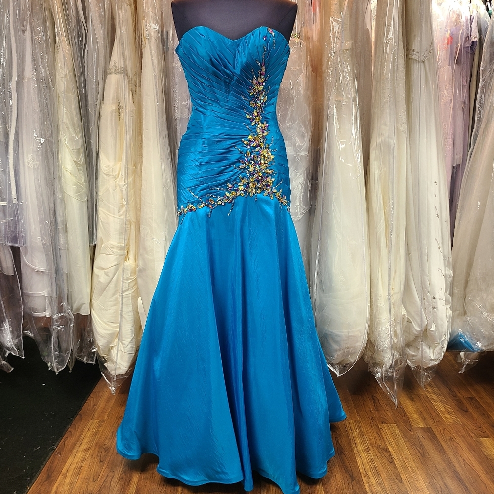 Turquoise Waters Mermaid Dress